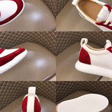 Hermès Chocolate Brown Low-Top Sneakers - Side Profile View