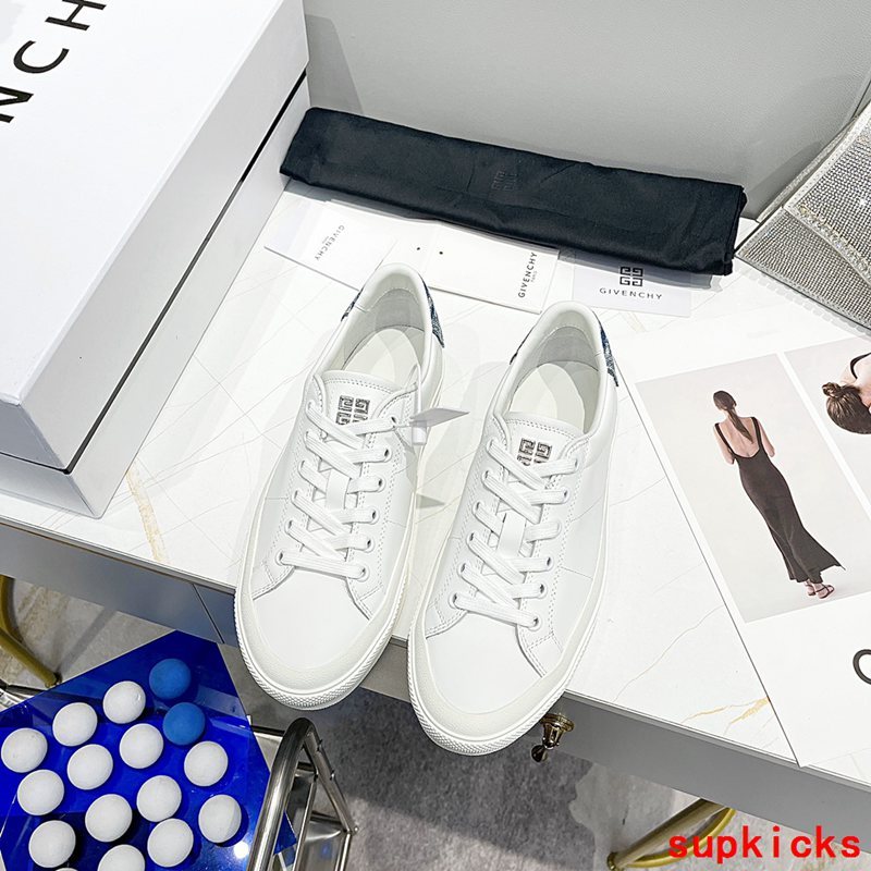 Givenchy shoes Style 087 - front view, classic monogram styling