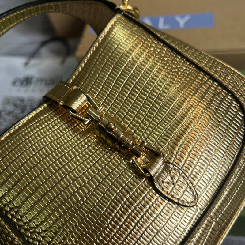 Back view of elevated modern women's handbag – women's luxury accessory