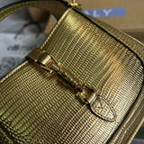 Back view of elevated modern women's handbag – women's luxury accessory