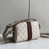 Interior view of structured polished women's handbag – women's designer-style accessory