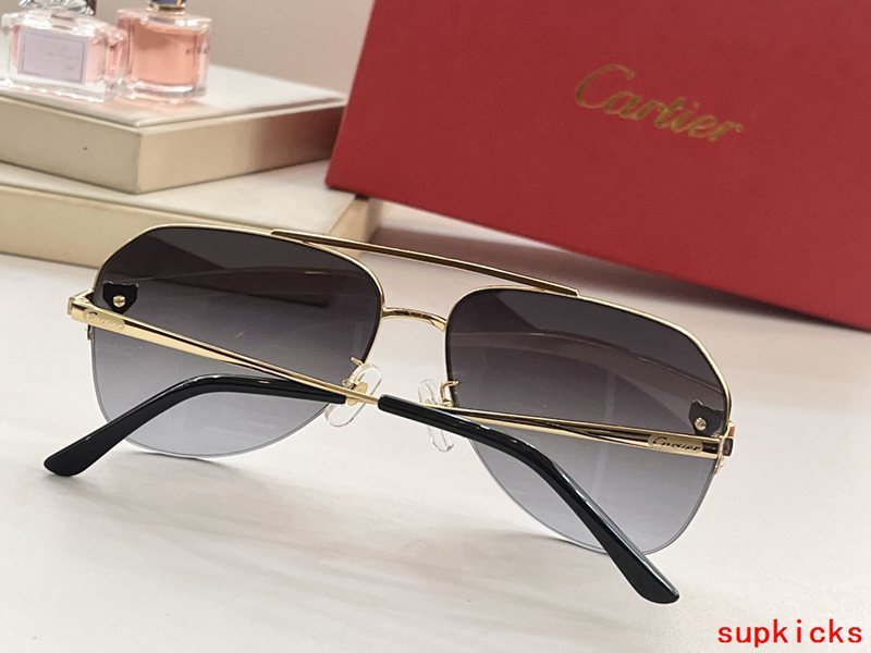 Lifestyle view of Cartier unisex sunglasses