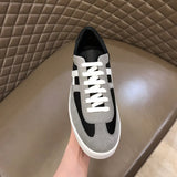 Hermès Camel Low-Top Sneakers - Toe Detail View