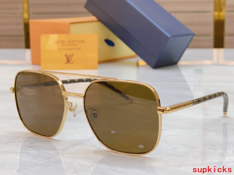 Front view of Louis Vuitton unisex sunglasses