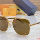 Front view of Louis Vuitton unisex sunglasses