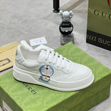 Gucci muted earth tones luxury sneakers view 4 everyday casual design