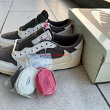 Nike all-black luxury sneakers view 6 low-top design