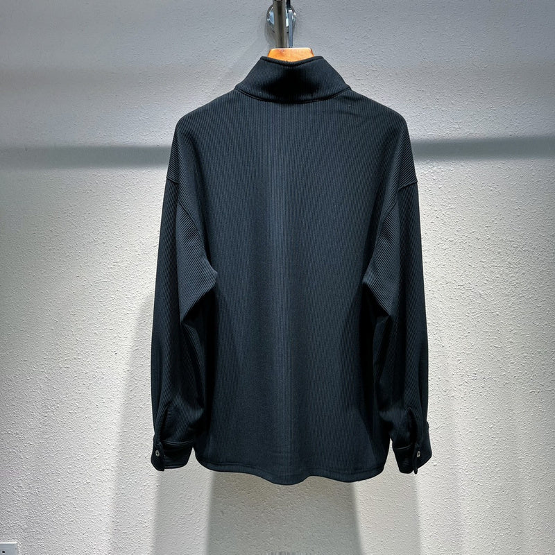 Side profile of Louis Vuitton luxury clothing with monogram-inspired silhouette