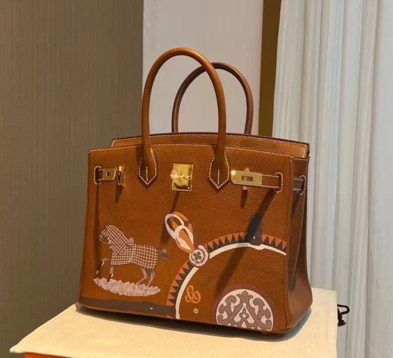 Close-up detail of smart bag design