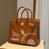 Close-up detail of smart bag design