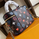 Styled lifestyle shot of structured sleek women's handbag – women's luxury handbag