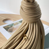 Elegant Faux Leather Handbag - Understated Luxury Look | Women's Fashion Handbag #1659 - back view (image 4) of designer-inspired handbag
