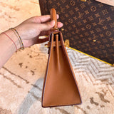 Close-up detail of modern bag design