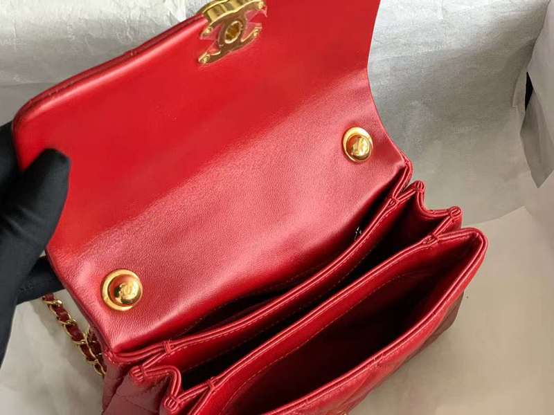 Zivas Charm Polished Finish Luxury Handbag (Considered Detail & Form) – Interior View