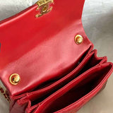 Zivas Charm Polished Finish Luxury Handbag (Considered Detail & Form) – Interior View