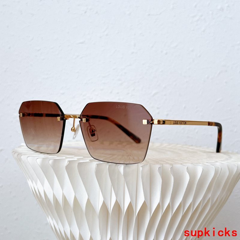 Front view of Louis Vuitton unisex sunglasses