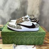 Gucci soft grey luxury sneakers view 7 padded collar comfort