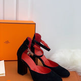 Hermès Camel Ankle Boots - Side Profile View
