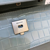 Understated Vegan Leather Handbag - Versatile Everyday Design | Women's Fashion Handbag #418 - styled full view (image 7) of designer-inspired handbag