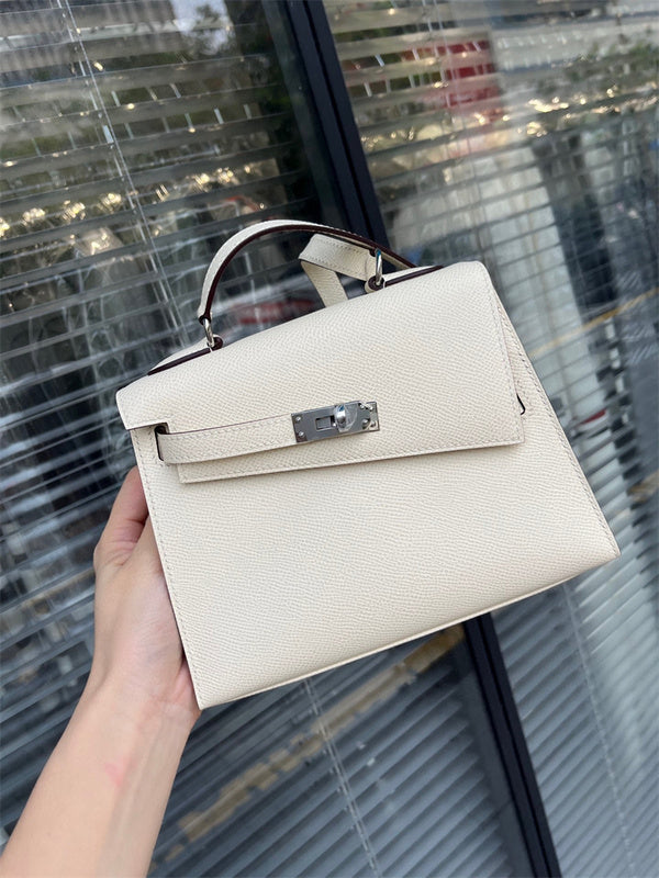 Close-up detail of sculpted bag design