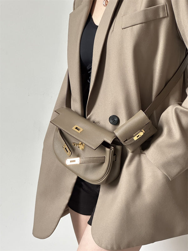 Interior view of effortless premium bag