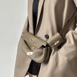 Interior view of effortless premium bag