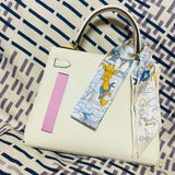 Statement bag shown from front angle