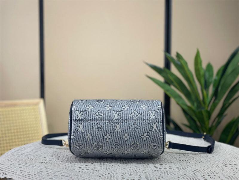  elegant top-handle bag styled with outfit