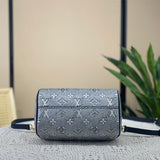  elegant top-handle bag styled with outfit