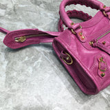 Chic Premium PU Leather Handbag - Statement Silhouette | Women's Fashion Handbag #644 - back view (image 4) of designer-inspired handbag