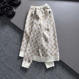 Side profile of Louis Vuitton luxury clothing with logo-detail design