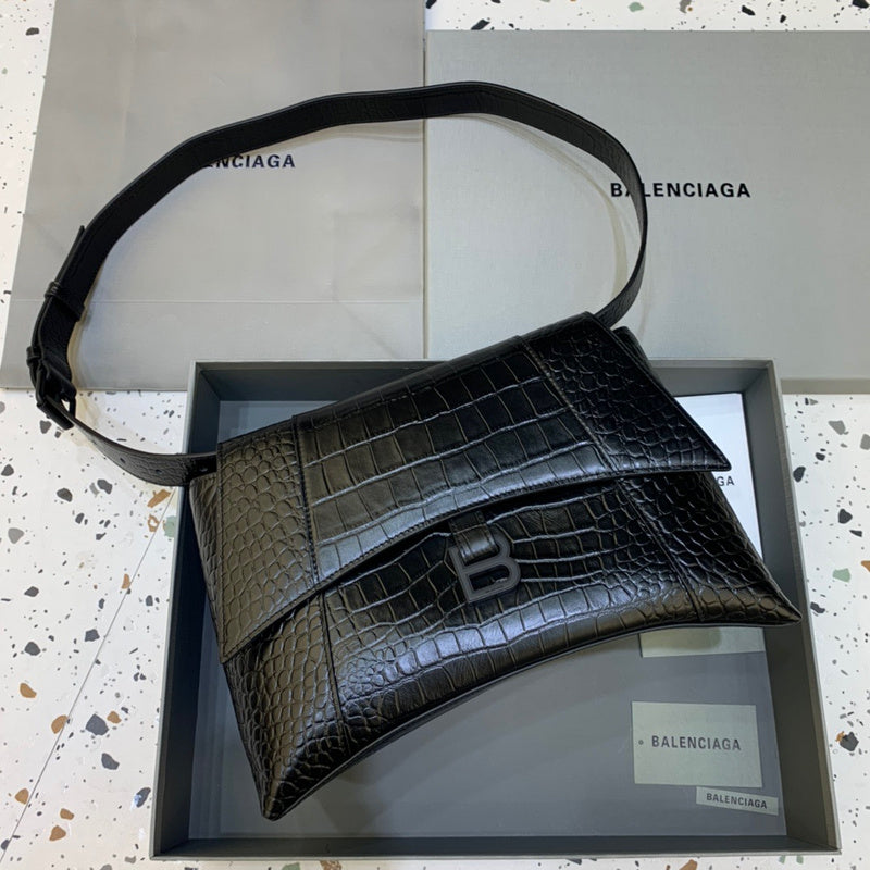 Classic Premium PU Leather Handbag - Refined Silhouette | Women's Fashion Handbag #519 - side angle view (image 2) of designer-inspired handbag