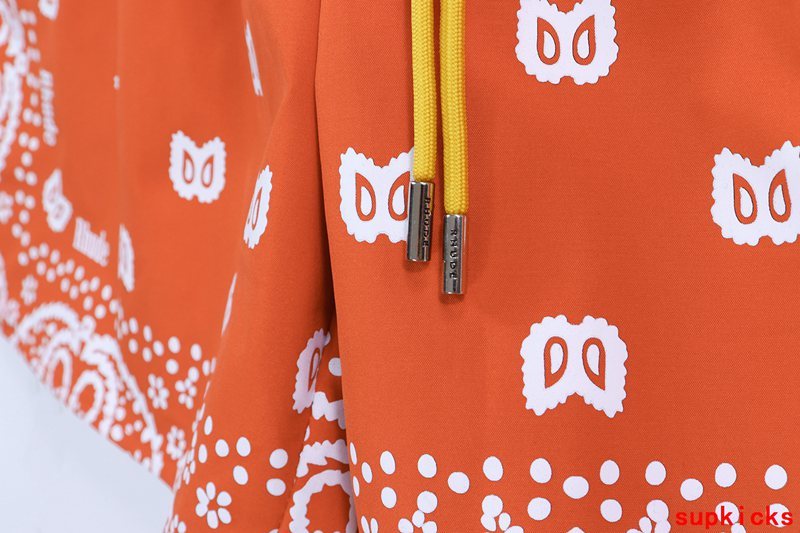 Full styled look of Rhude luxury clothing with monogram-inspired silhouette