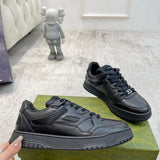Gucci soft grey luxury sneakers view 7 premium leather build