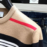 Burberry clothing close-up — premium authentic designer style