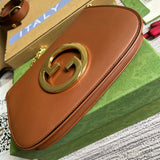 Back view of sleek structured women's handbag – women's luxury handbag