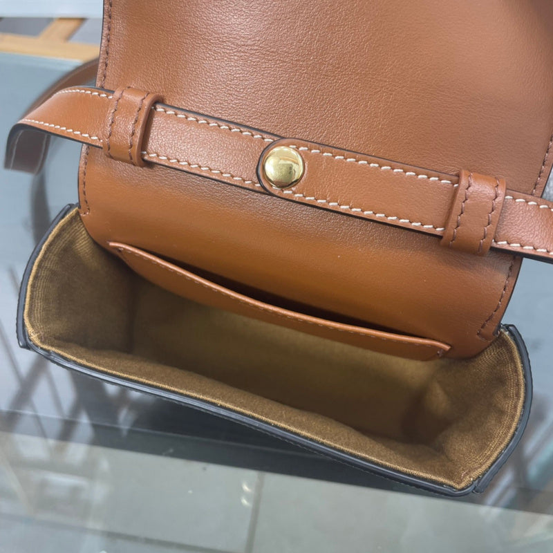 Top view of sleek structured women's handbag – women's luxury handbag