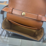 Top view of sleek structured women's handbag – women's luxury handbag