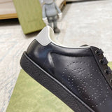 Gucci classic monochrome luxury sneakers view 4 everyday casual design