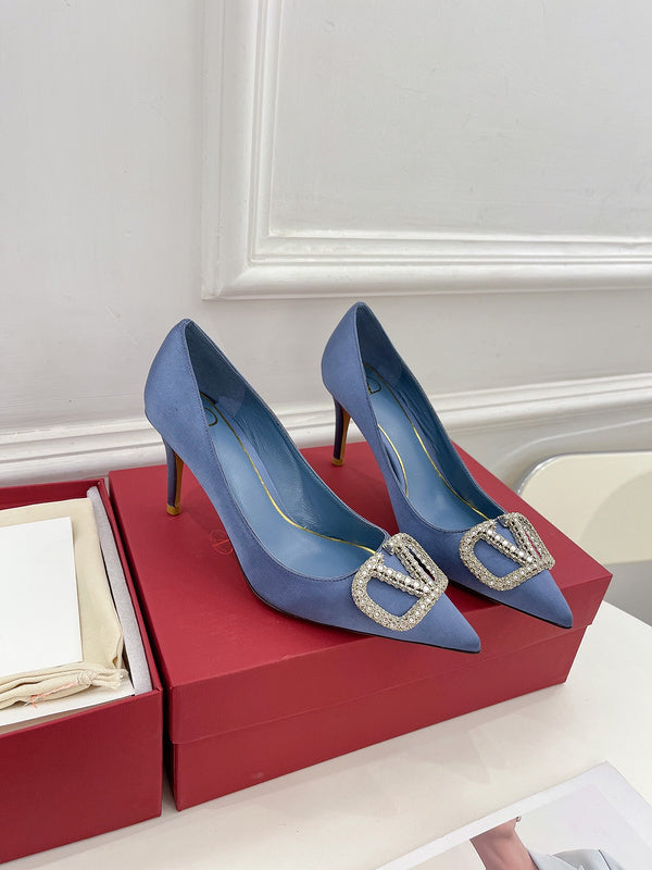 Valentino Garavani designer shoes full view