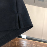 Side profile of Louis Vuitton cotton t-shirt with everyday silhouette