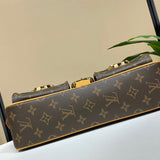  polished top-handle bag detail view showing craftsmanship 8
