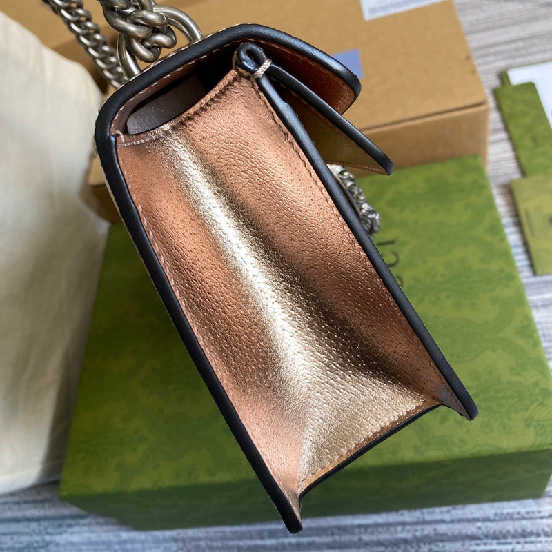 Top view of chic statement women's handbag – women's everyday handbag