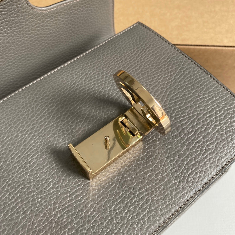 Interior view of elevated sleek women's handbag – women's statement bag