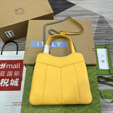 Front view of chic signature women's handbag – women's luxury accessory