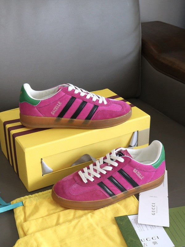 Gucci bold contrast luxury sneakers view 6 minimalist modern build