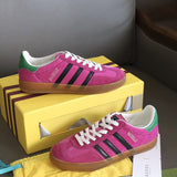 Gucci bold contrast luxury sneakers view 6 minimalist modern build