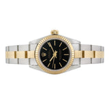 Front view of Rolex women's watch
