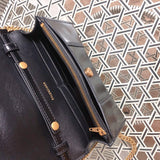 Front view of statement classic women's handbag – women's luxury handbag