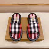 Burberry Red Ankle Boots - Lifestyle Styling Shot